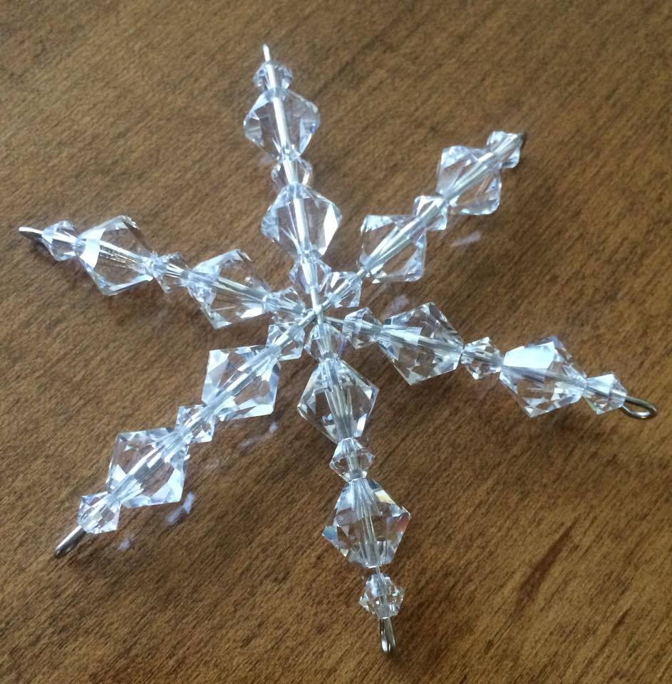 Snowflake Ornaments – Small Swarovski Snowflake Ornament, Swarovski Snowflake  Ornament, Snowflake Ornament